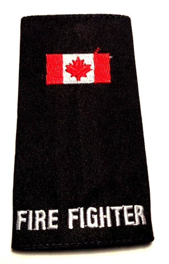 Canada Fire Fighter Shoulder Flash Patch