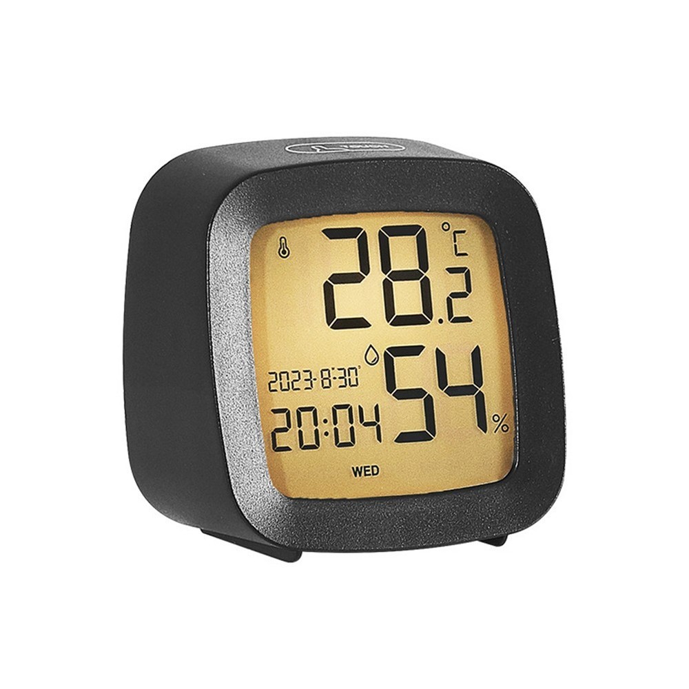 Multi Display Alarm Clock with Temperature Humidity Voice Control Backlight