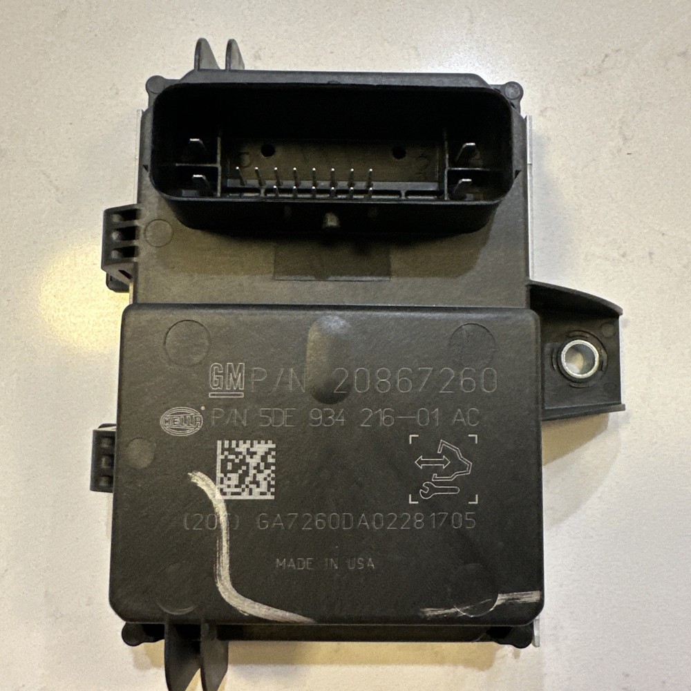 2011-2012 GM FUEL PUMP FLOW CONTROL MODULE OEM 20867260