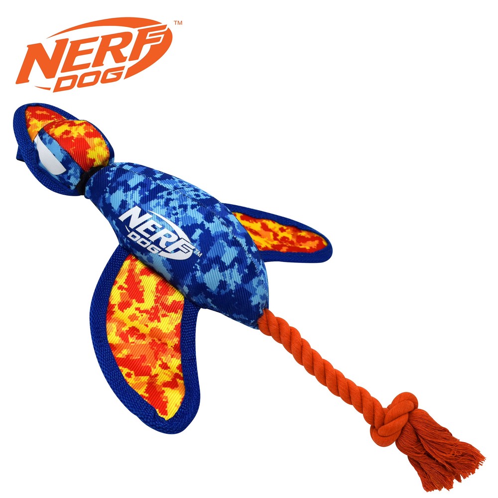 Nylon Digital Camo Crinkle Wing Duck Toy
