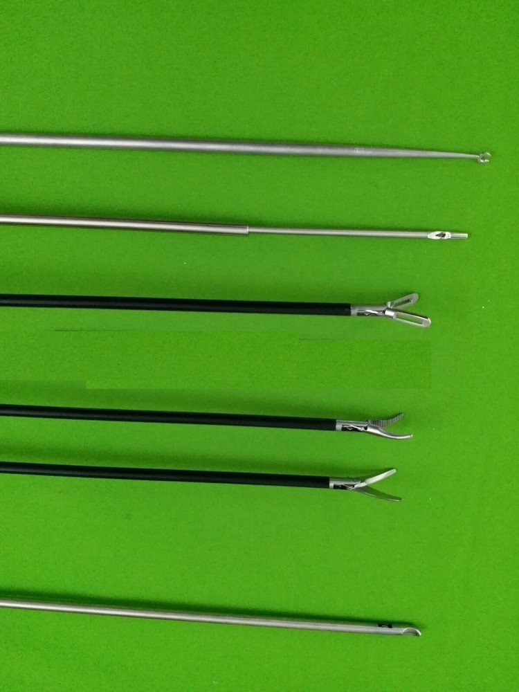 Laparoscopic Endotrainer Basic Training Set Needle Holder Surgical Instruments