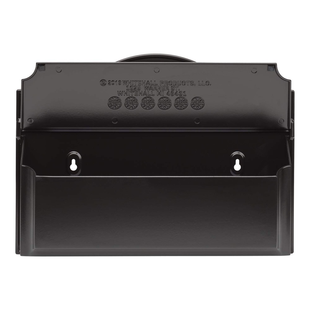 Colonial Wall Mailbox Black