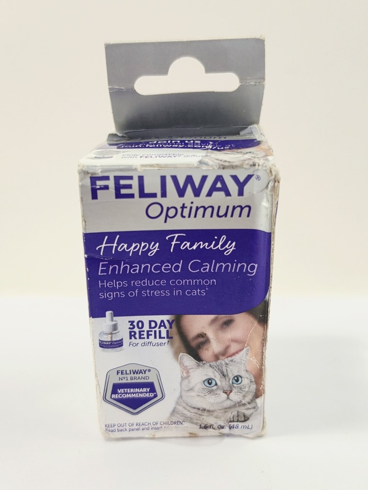 Feliway D92120K Enhanced Calming Pheromone Diffuser Refil - 48ml | 3129