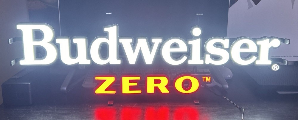 Budweiser Zero LED Neon Light Sign