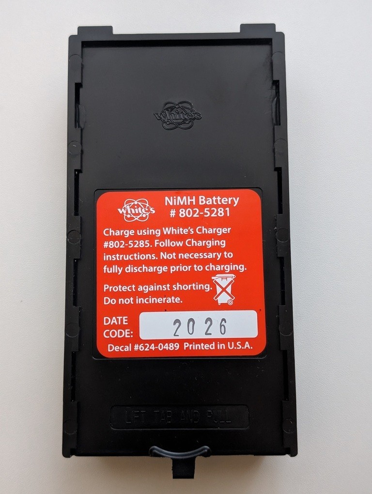 802-5281 NiMh Battery for White's Detectors