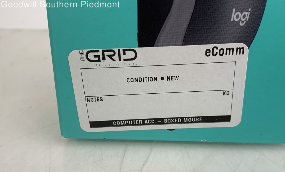 Logitech M185 Wireless Mouse - Black - New