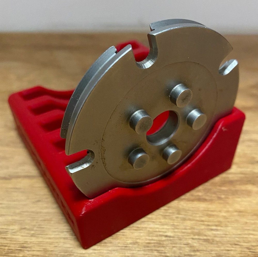 Shell Plate Holder for Lee Load-Master Reloading Benchtop Rack Holds 6