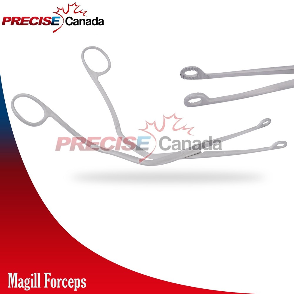 MAGILL FORCEPS 8" EMT ANESTHESIA SURGICAL INSTRUMENTS