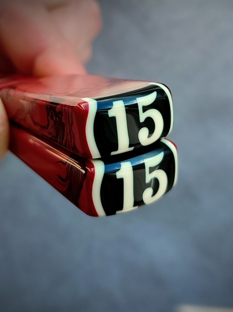 № 15 MASSIVE Luxury Flip rosary SAMURAI Billiard ball Gift CHETKI Четки Handmade