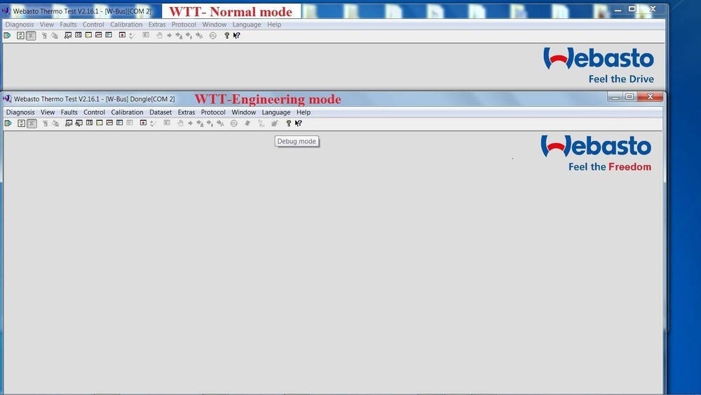 WEBASTO USB INTERFACE DIAGNOSTIC Thermo Test E P Z C V AIR TOP AIR