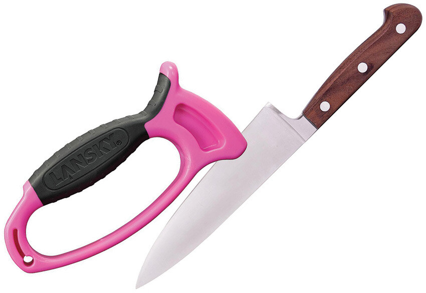 Lansky Sharpener New Deluxe Quick Edge Pink PDQE