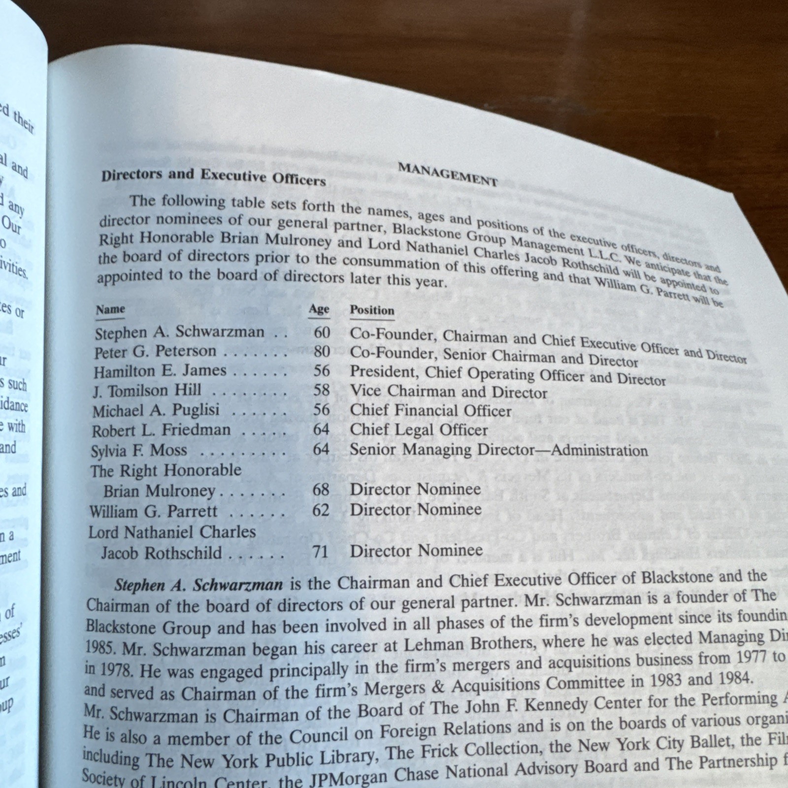 2007 Blackstone Group IPO Prospectus Private Equity Lehman Bros Citi Merrill