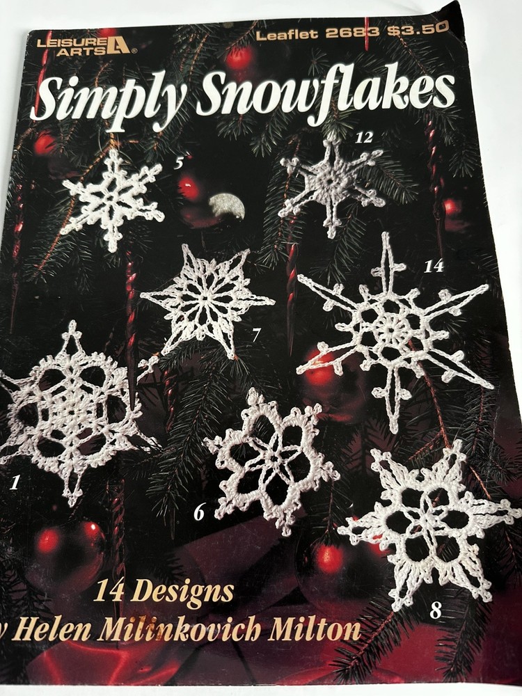 CROCHET SNOWFLAKES & ORNAMENTS LEAFLETS 2