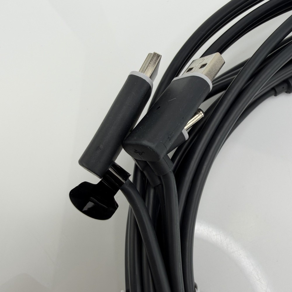 HTC Vive VR Headset 3-in-1 Replacement Cable 5 meter + Audio Cable - Cable Only