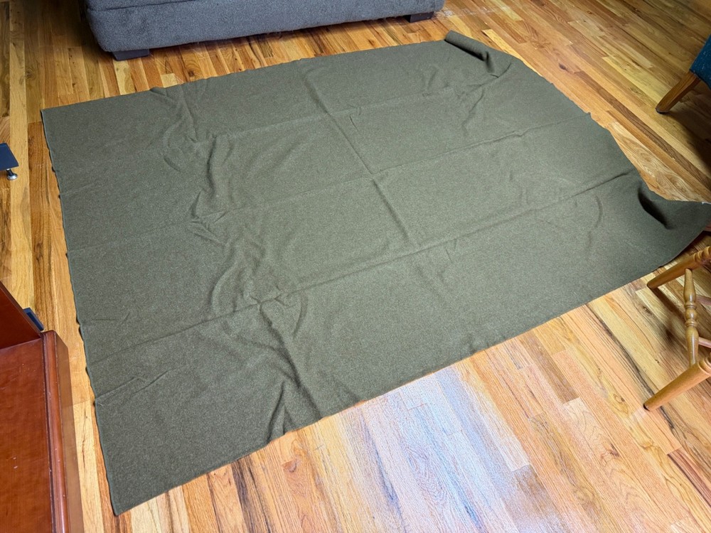 ORIGINAL WWII US ARMY M1938 WOOL FIELD BLANKET