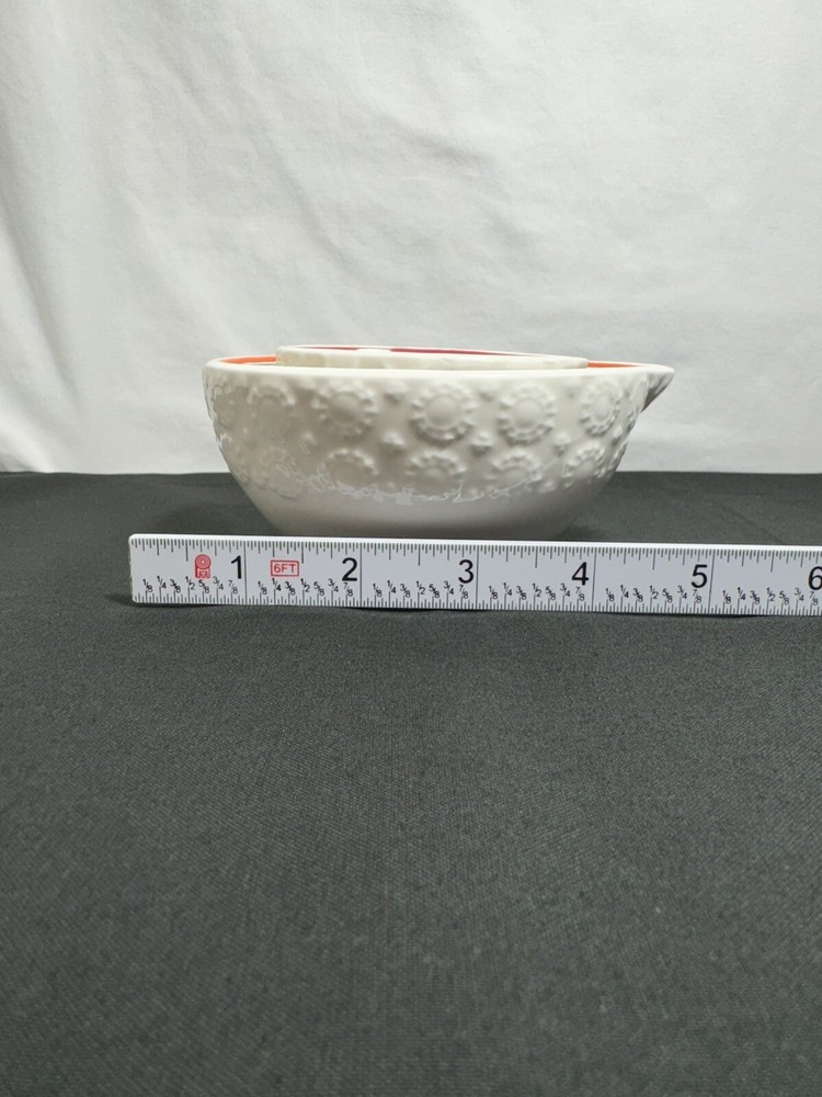 Threshold 4 Nesting Measuring Cups With Pour Spout Stoneware