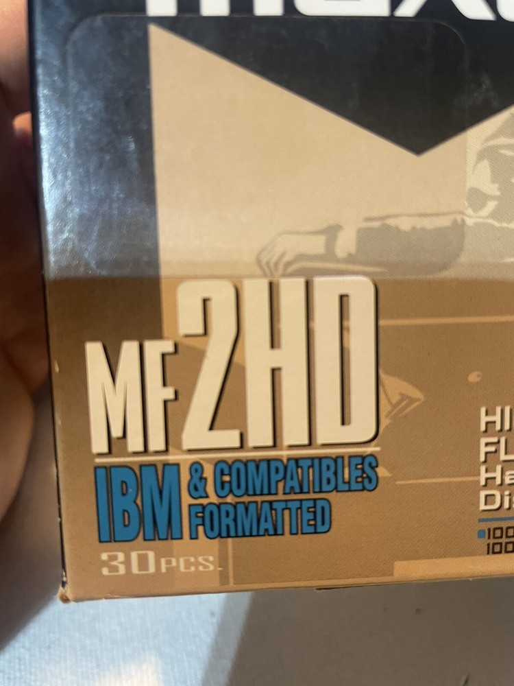 Maxwell floppy disks mf2hd 30pcs