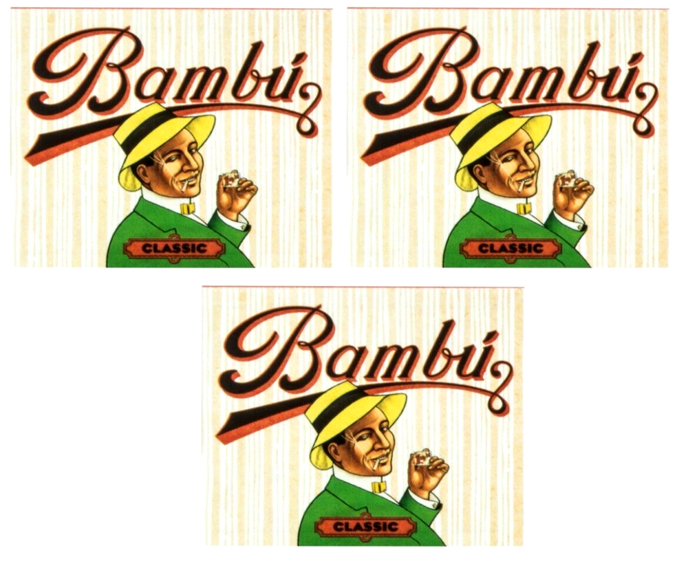 5x Bambu Rolling Papers 100% Authentic Bambu Classic Papers 33/Lvs USA Shipped!