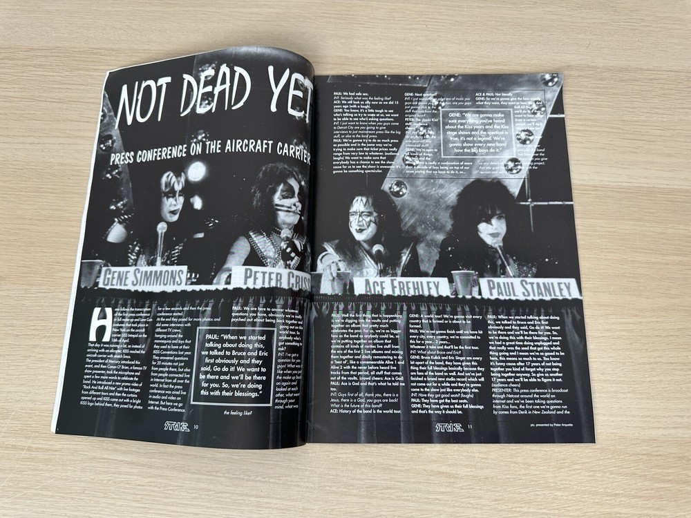 KISS Army International - STRIKE Magazine - July 1996 Issue #39 - Italian Import