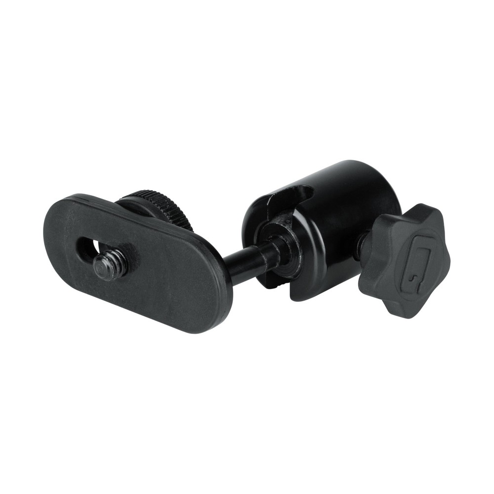 Gator Frameworks Camera Mount Mic Stand Adapter with Ball-and-Socket Black