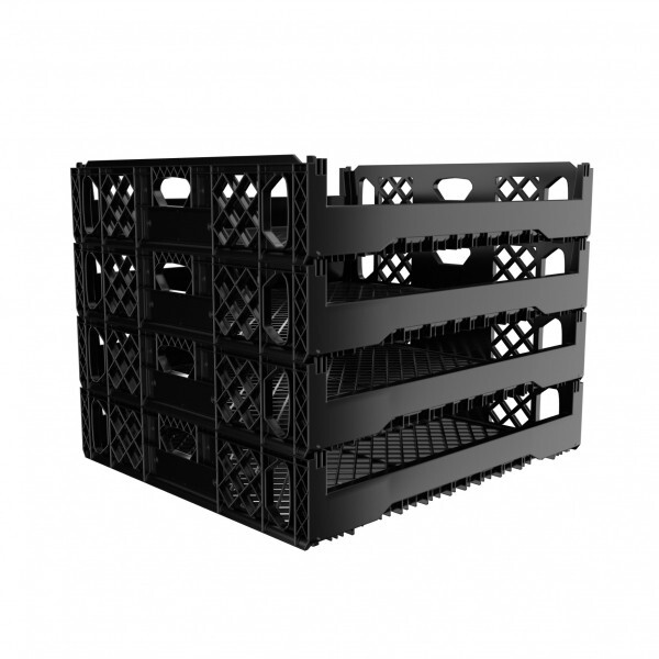 4 Pack Bread Tray / Heavy-Duty Plastic Bread Trays