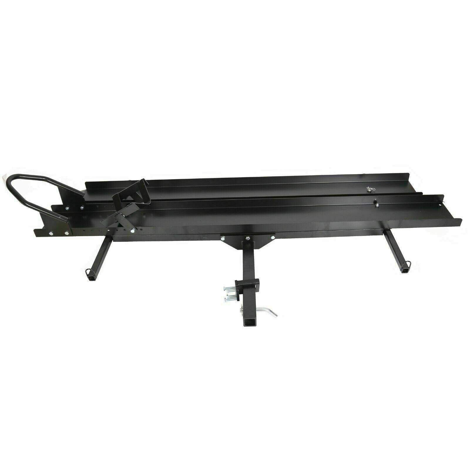 600 LBS Motorcycle Carrier Heavy Duty Dirt Bike Rack Hitch Mount Hauler w/ Ramp