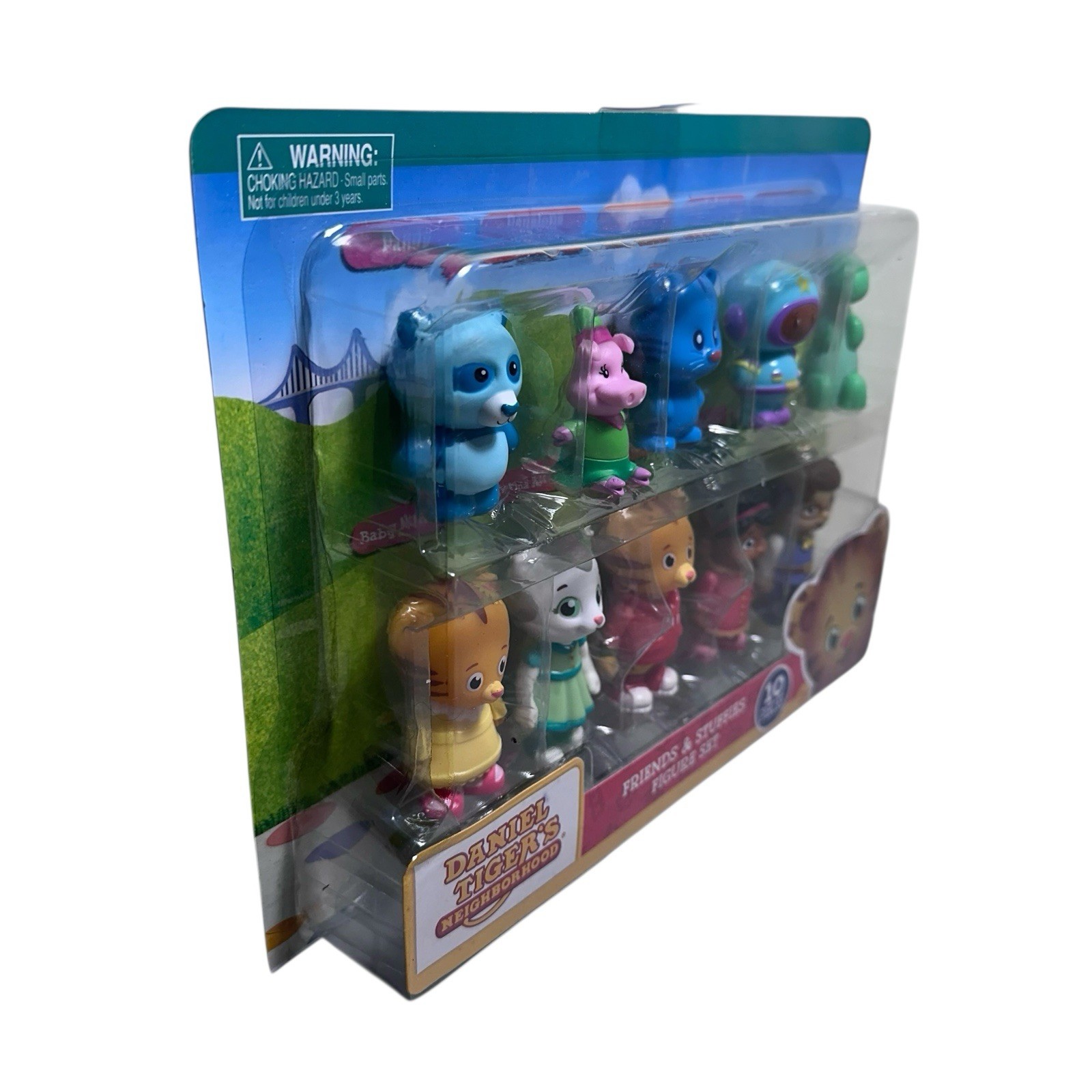 Daniel Tiger's Neighborhood - Friends & Stuffies figure set 10 piece New Sealed
