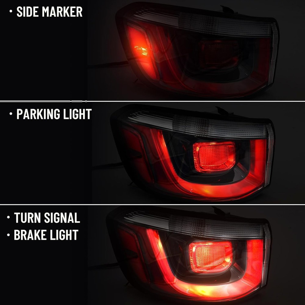 Jeep Compass Tail Lamp 2021-2024 Left Driver Halogen