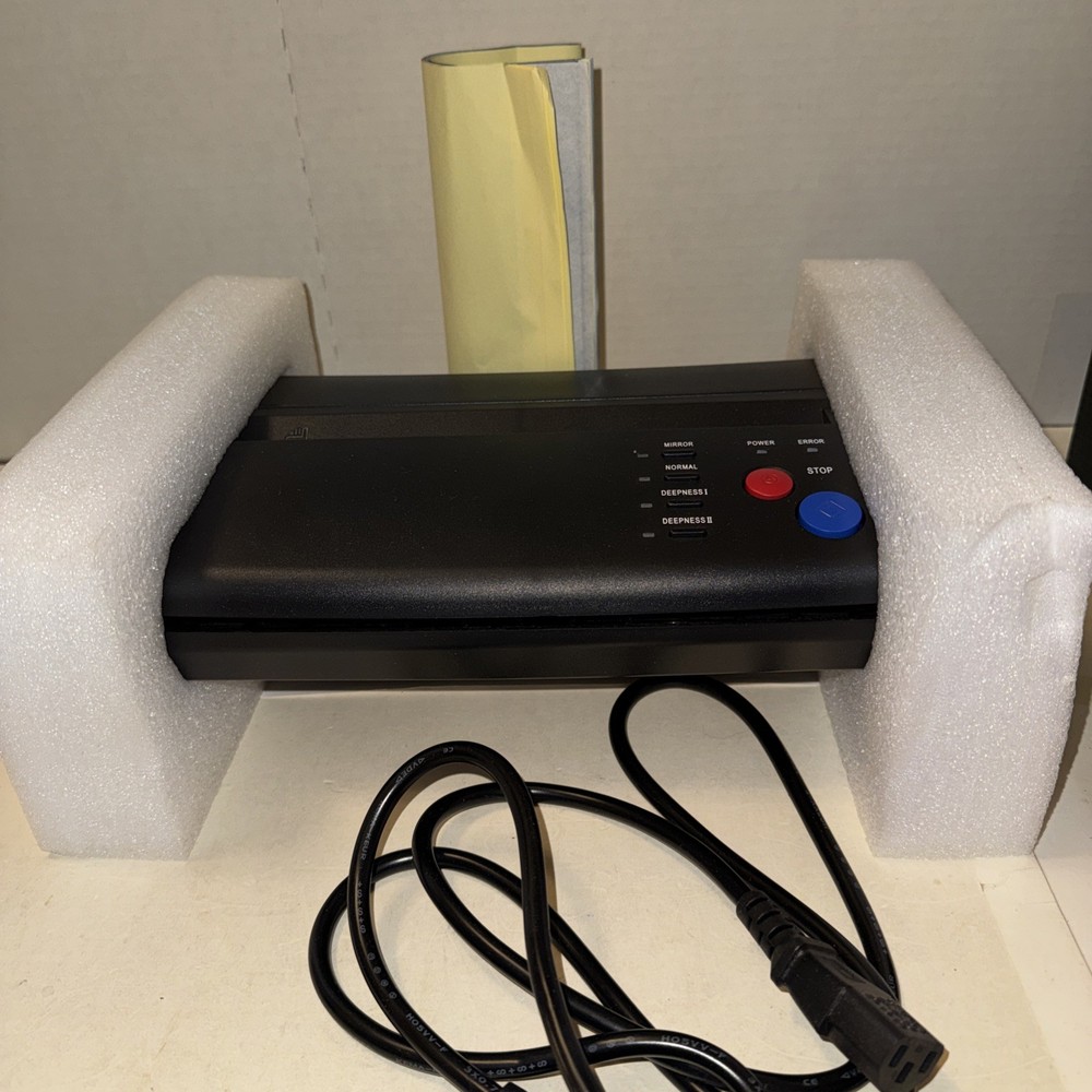 Tattoo Transfer Stencil Copy Machine Stencil Thermal Copier Printer for A4 Paper