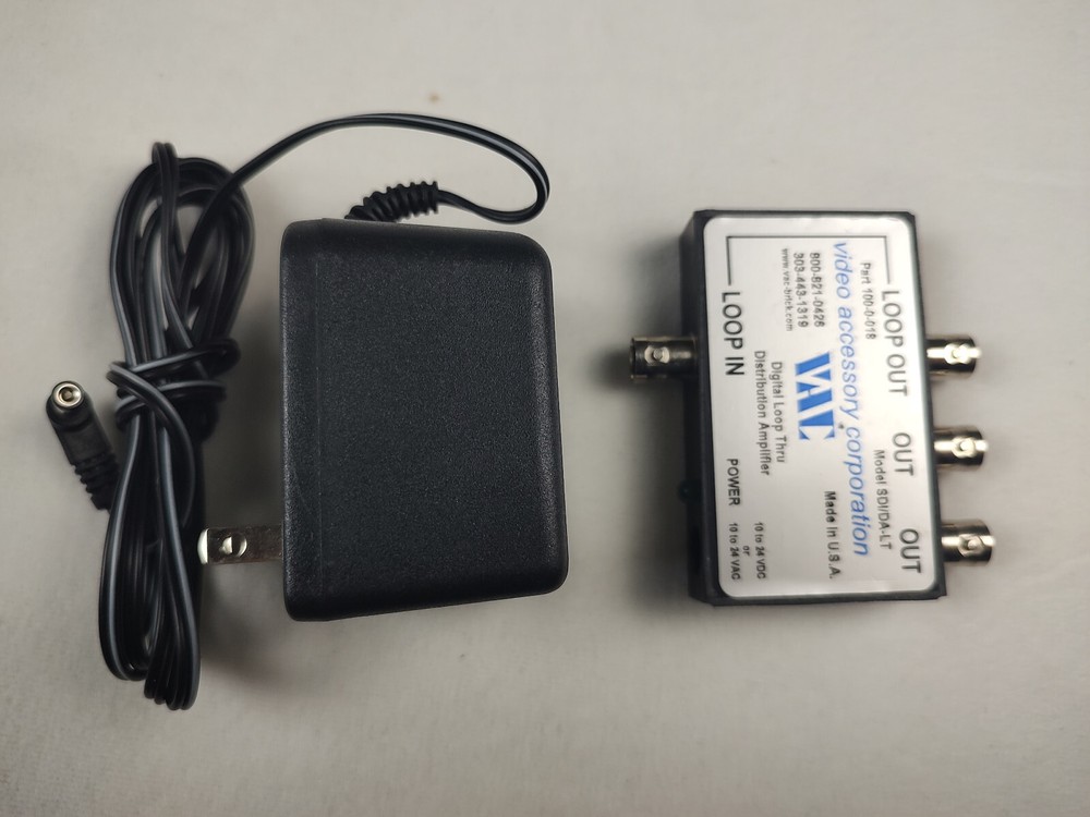 Vac SDI/DA-LT Serial Digital Interface Distribution Amplifier with Power