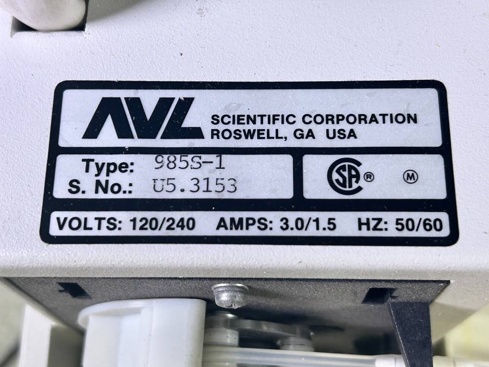 AVL 985-S1 Electrolyte Analyzer