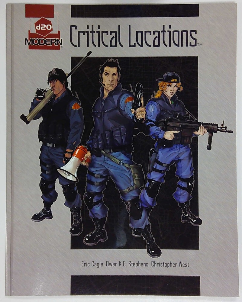 D20 SYSTEM: D20 MODERN CRITICAL LOCATIONS (D20 SYSTEM ) DD20MCL