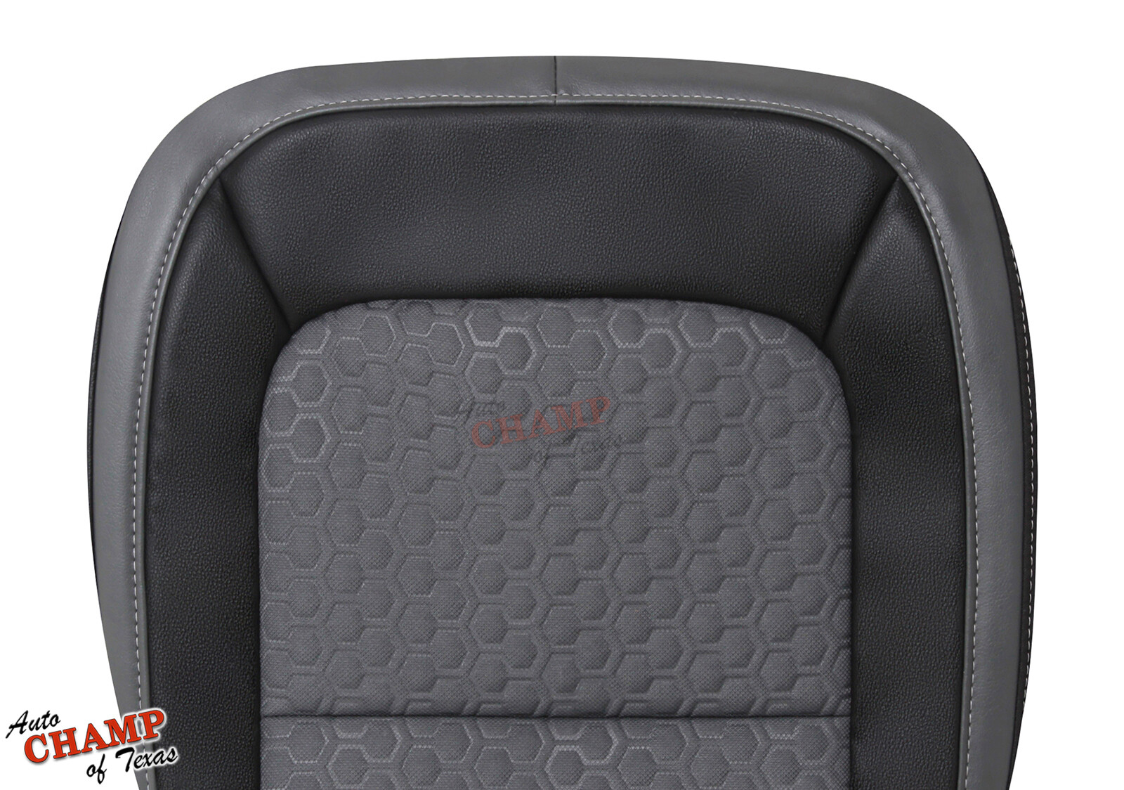 2015 -2020 Chevy Colorado Z71-Driver Side Bottom Cloth Seat Cover Black/Dk Gray