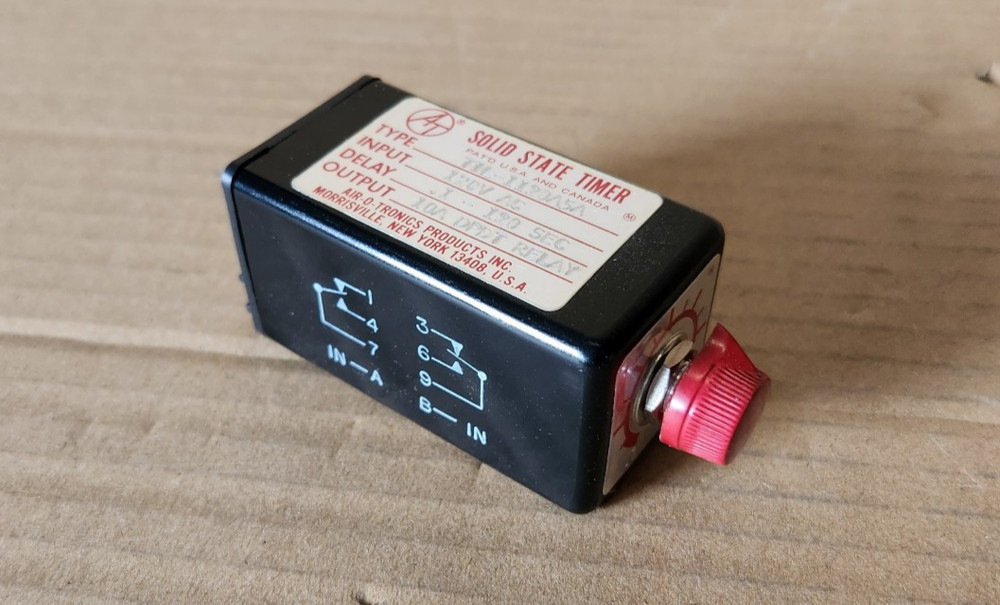 Air-O-Tronics TDQ-1120B1 Electronic Timer