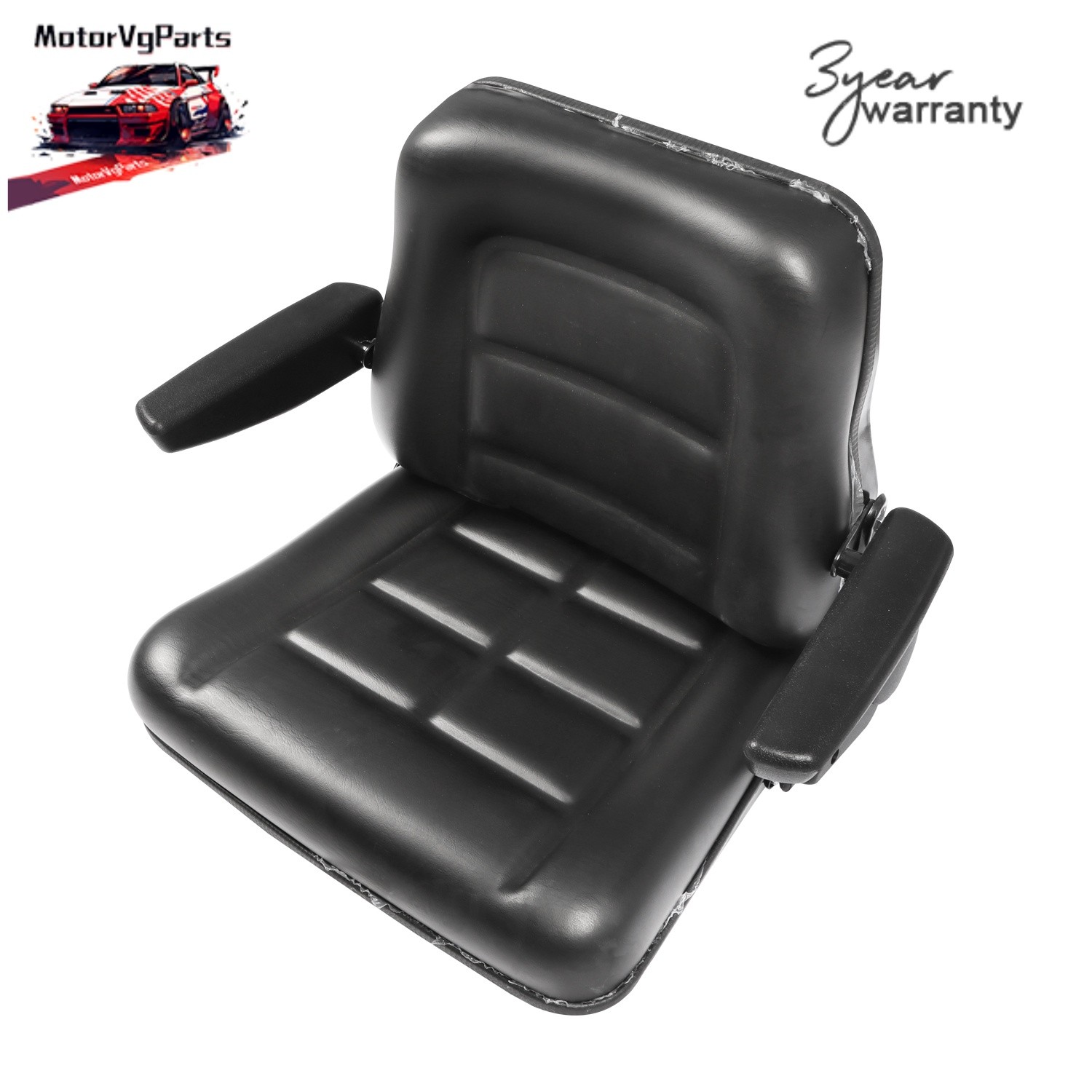 New Universal Tractor Seat Folding & Adjustable Forklift Seat