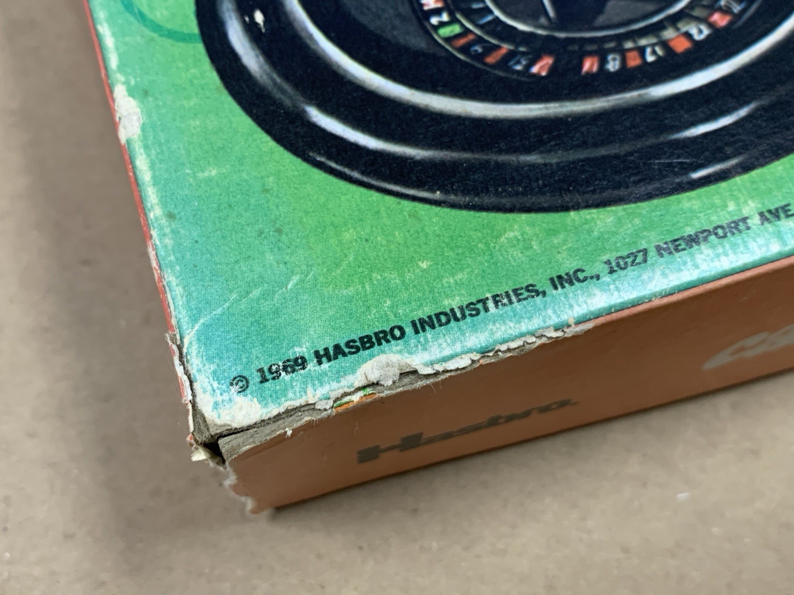 Vintage 1969 Hasbro Casino Roulette Board Game #6145 Complete Original