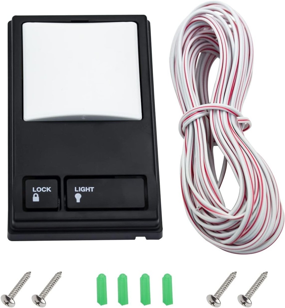 Multi-Function Garage Door Keypad Console for LiftMaster - Durable Brass Design