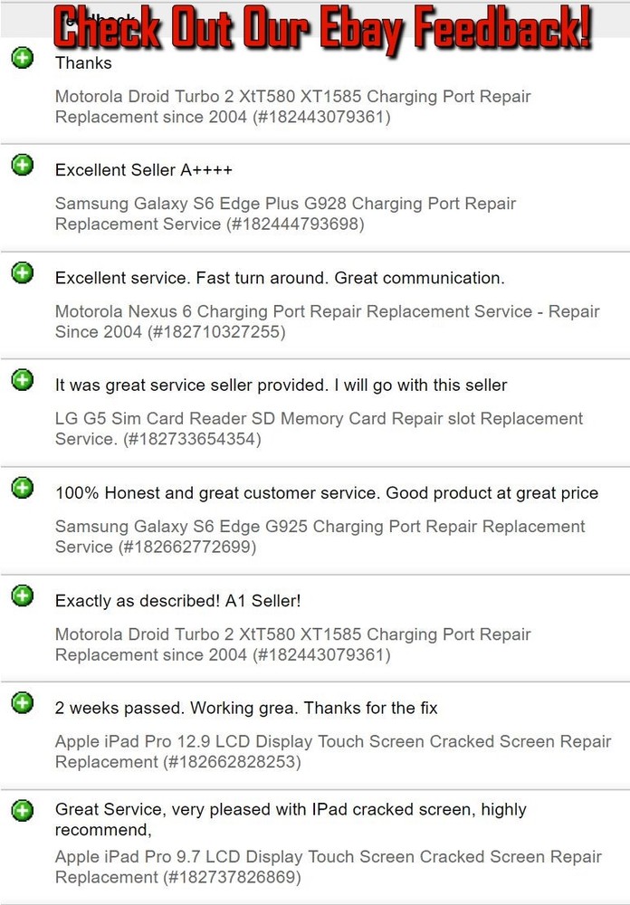 Apple iPad 5 5G 2017 USB Lightning Charging Port Flex Replacement Service
