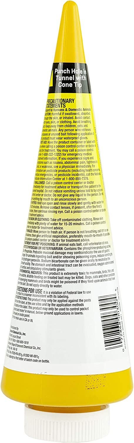 Victor M6006 Outdoor Mole & Gopher Poison Peanuts - Mole and Gopher Bait...