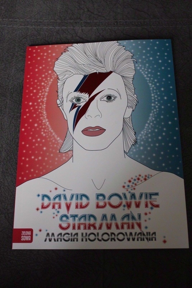 David Bowie Starman Coloring Book