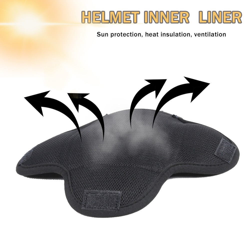 Motorcycle Helmet Liner Pad Cushion Padding Foam Pads Replacement Shockproof