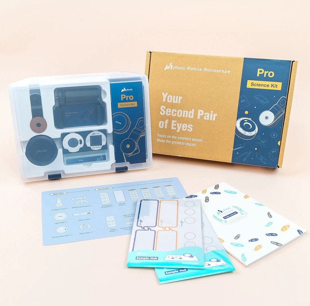 uHandy Pro Mobile Microscope - Science Kit : Pocket Microscope 45x-270x