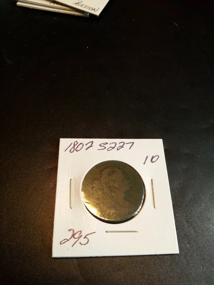 1802 draped bust large cent