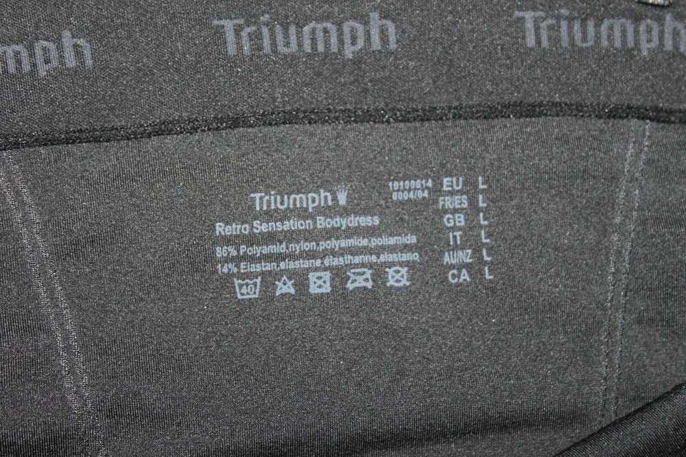 Triumph womens black shapewear Size L