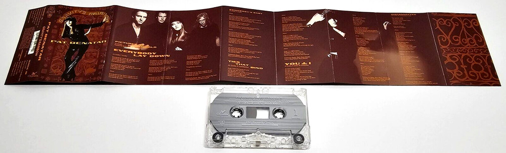 Pat Benatar Gravity's Rainbow Cassette Tape 1993 First Edition