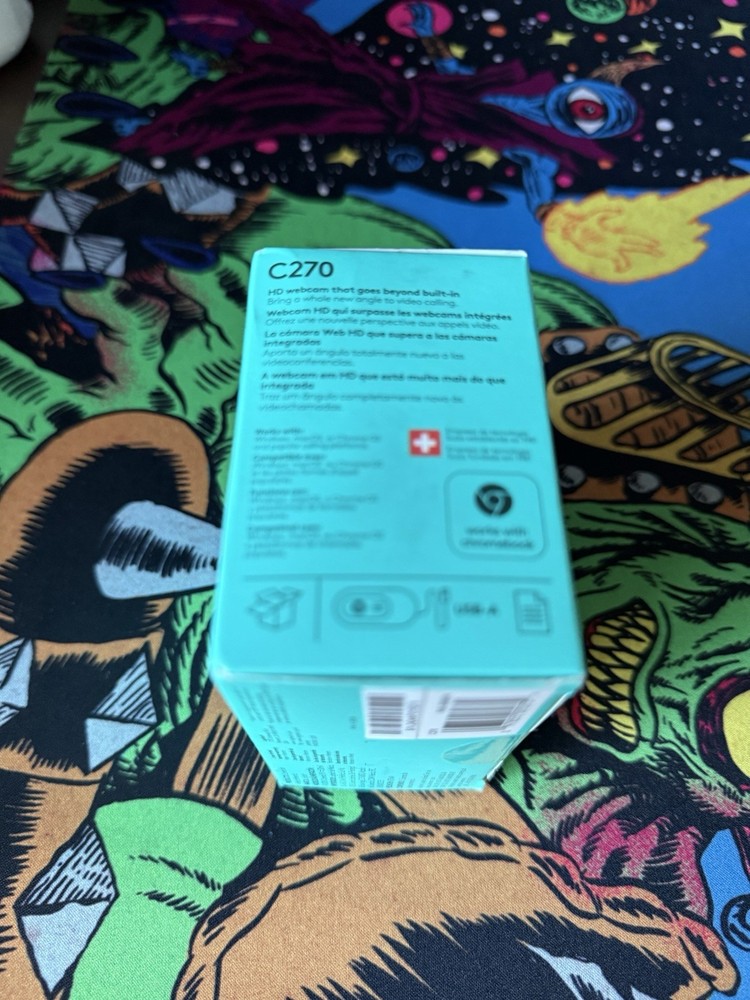 Logitech C270 HD Untested Unopened