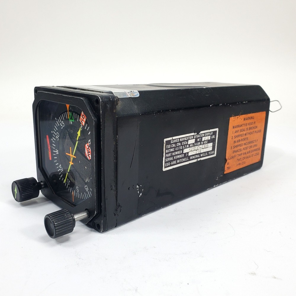 Edo-Aire Horizontal Situation Indicator Slaved Navigation Display 52D137-1333