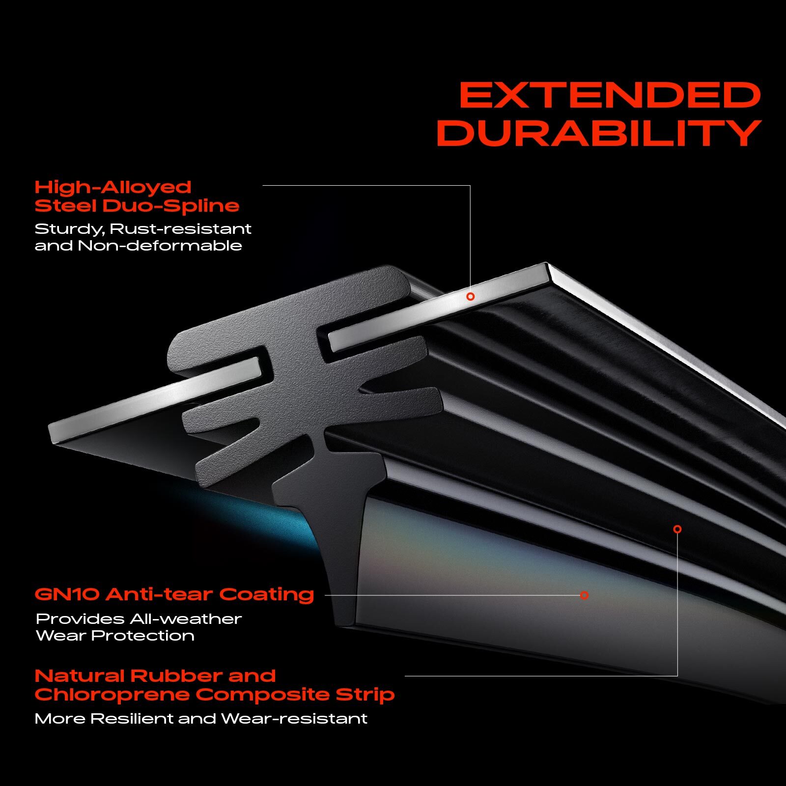 2x Front 22" & 22" Windshield Wiper Blades for Chevy Silverado 1500 GMC Cadillac