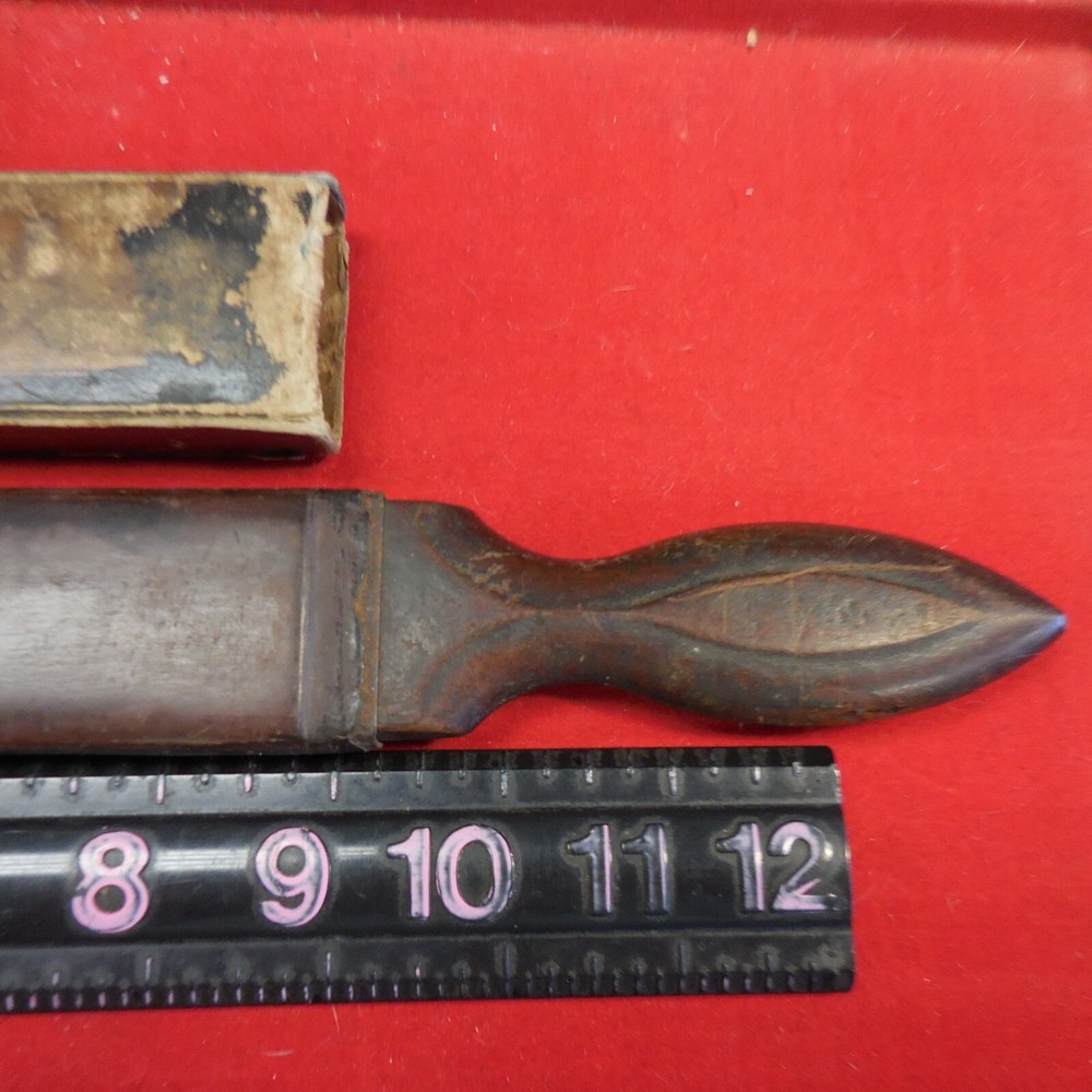 Antique Razor Knife Sharpener Strop with original cover