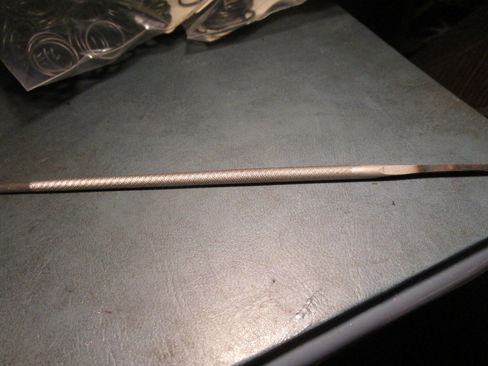 6" Round 2nd Cut Single Cut American Pattern File